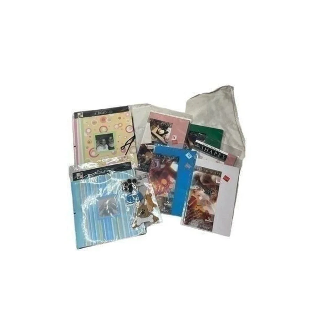 Lot of Scrapbooking Materials.